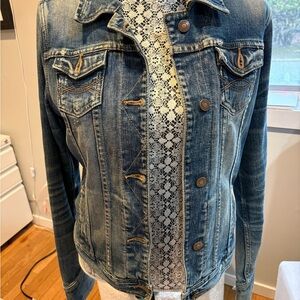 Abercrombie & Fitch Vintage Classic Medium Wash Denim Jacket